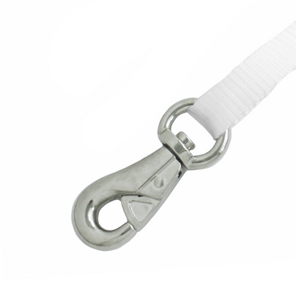 10-Pack Nickel-Plated Swivel Snap Hooks: Effortless Tenting with 360° Rotation