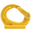 Heavy-Duty 2-Ton Weld-On Forged Anchor Hooks with Safety Latch - G80 Construction-7