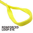 Heavy Duty 2" Lifting Sling with Reinforced Twisted Loop Eyes-4