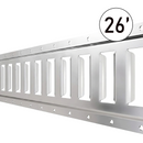 26ft Galvanized Steel E-Track – Heavy Duty Horizontal Tie-Down Rail (2,000 lbs Rating)-1