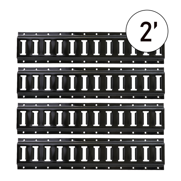 Boxer Tools - Horizontal Black 1ft E-Track
