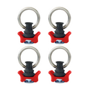 Single Stud Anchor Track Fitting: Set of 4 - 2500 lbs Load Capacity-5