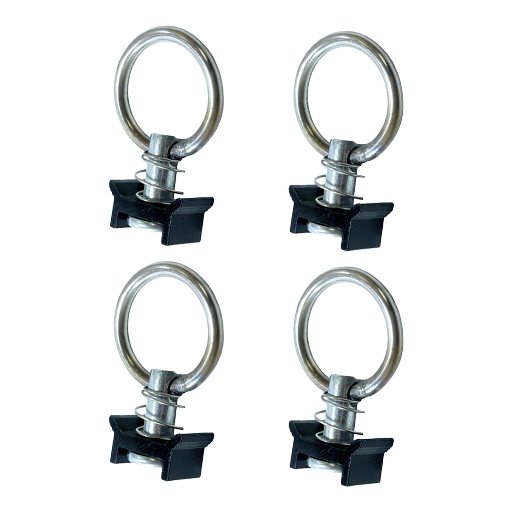 Single Stud Anchor Track Fitting: Set of 4 - 1,500 lbs Load Capacity