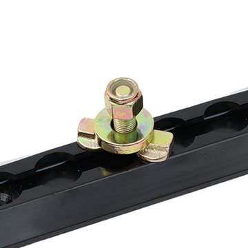SecurePro Double Stud L-Track Lug Fittings: Set of 6 for Ultimate Cargo Control - 0