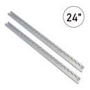 MaxSecure 2-Feet Aluminum Logistic Tracks: Set of 2 - 2200 lbs Load Capacity-1