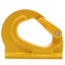 Heavy-Duty 5-Ton Weld-On Forged Anchor Hooks with Safety Latch - G80 Construction-7
