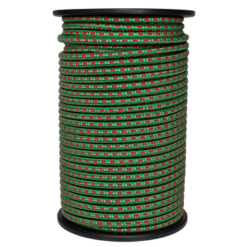 3/8" Bulk Bungee Cord Rope Roll – 250 Ft Elastic Shock Cord for Custom Elastic Tie-Downs