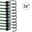 10-Piece 8mm Bungee Cord Set with Steel Core Hooks-6