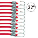 10-Pack 10mm Elastic Cords with Chromed Metal Hooks-5