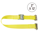 Boxer Cam Buckle E Track Strap - 2" x 12' Size, Universal E Track Compatibility-1