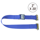 Boxer Cam Buckle E Track Strap - 2" x 20' Size, Universal E Track Compatibility-1