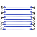 10-Piece Set of 9mm Elastic Cords with Durable Plastic-Coated Metal Hooks-5