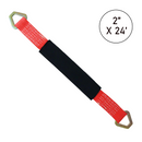 ProAxle Straps Set of 4: Precision-Length 24" Axle Straps in Vibrant Colors-1