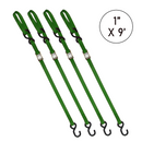 Boxer 1" x 9' Cam Buckle Tie Down - Motorcycle, ATV, UTV Secure Strapping with S Hooks and Loop End, 1500lbs Break Strength, Vibrant Color Options, Crafted in California for Ultimate Confidence-3