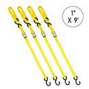 Boxer 1" x 9' Cam Buckle Tie Down - Motorcycle, ATV, UTV Secure Strapping with S Hooks and Loop End, 1500lbs Break Strength, Vibrant Color Options, Crafted in California for Ultimate Confidence-8