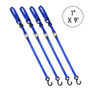 Boxer 1" x 9' Cam Buckle Tie Down - Motorcycle, ATV, UTV Secure Strapping with S Hooks and Loop End, 1500lbs Break Strength, Vibrant Color Options, Crafted in California for Ultimate Confidence-6
