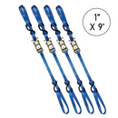 Boxer PowerPro Dual S-Hook 1" x 9' Ratchet Tie Down - 3000lbs Break Strength-1
