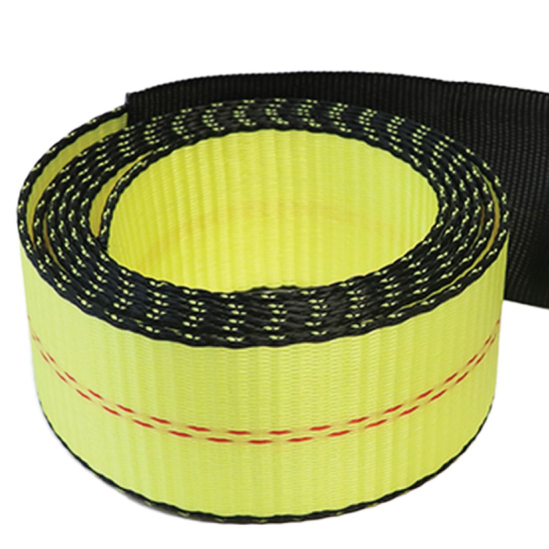 2" x 8' Auto Transport Strap with Towing J-Hook