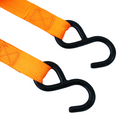 Boxer Universal 1" x 12' Cam Buckle Tie Down with S Hooks - 1000 lbs Breaking Strength-3