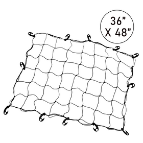 Boxer MegaFlex Cargo Net: 36" x 48" with 12 Adjustable Hooks
