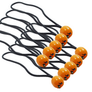 10-Pack 8" Ball Bungees: Reliable Fastening for Any Outdoor Task-1