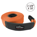 TitanStrap 17,000 lbs Recovery Strap (2 3/8" x 30') – Heavy Duty Nylon Snatch Strap with 20% Stretch & Reinforced Loops-1