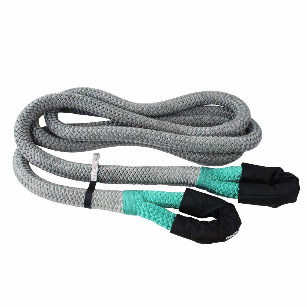 Extreme Off-Road Recovery Kit: 2" Kinetic Nylon Rope & Soft Shackles