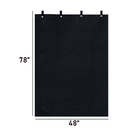 BoxerTool Studio Sound Haven: 78" x 48" Insulated Blanket with Grommets & Loops - Perfect for Doors, Windows, and Beyond!-3
