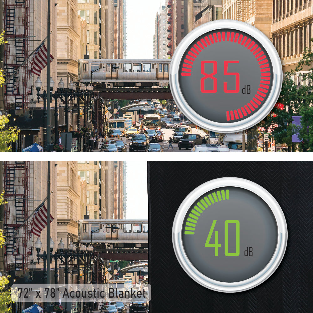 Boxer Studio Universal 78" x 72" Acoustic Blanket: Ultimate Protection & Sound Enhancement