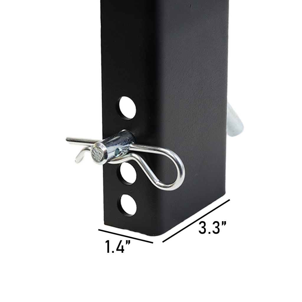 Heavy-Duty 1/2" D-Ring Stake Pocket Tie Down Anchor - Set of 4