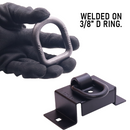Boxer 2x4 Trailer Stake Pocket Bracket with Welded D-Ring – Heavy-Duty Side Rail Tie-Down Anchor-4