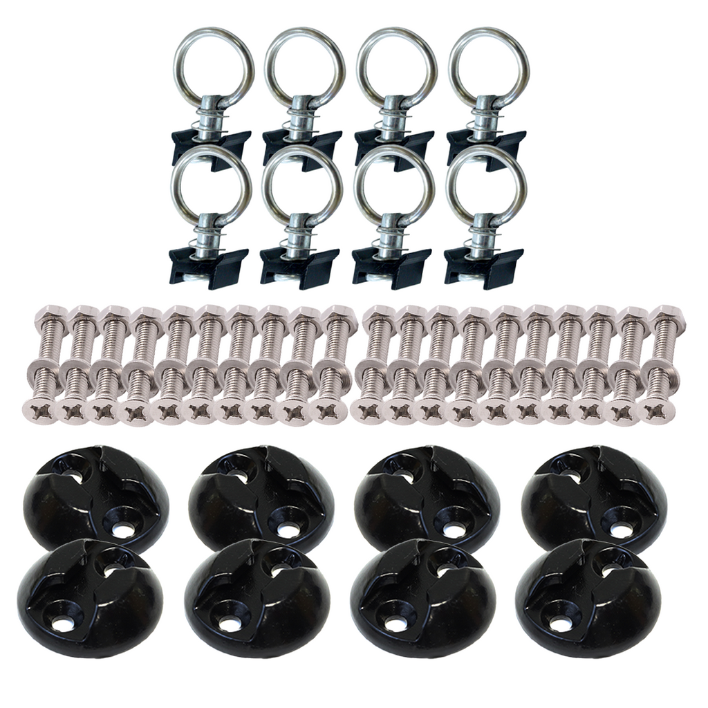 2" Round Anchor Point Tie Down Kit