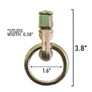 Double Stud Round Ring Track Fitting: Enhanced Cargo Control-3