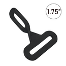 1.75" Adjustable Racing Harness Center Strap - Improved Fit, Mobility & Strength (Twist-Compatible)-2