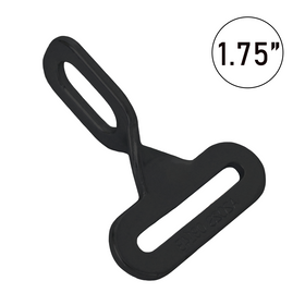 1.75" Adjustable Racing Harness Center Strap - Improved Fit, Mobility & Strength (Twist-Compatible) - 0