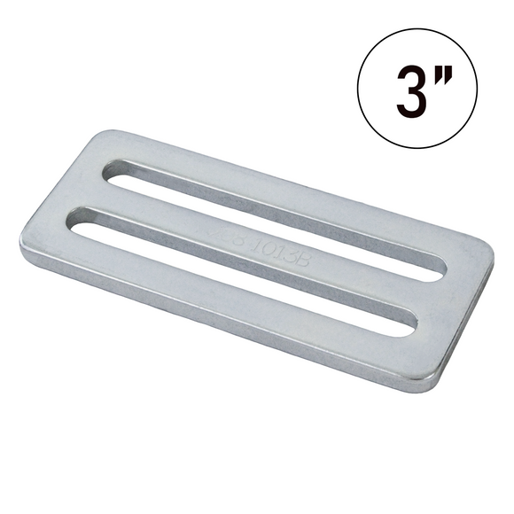 3-Bar Slide Adjuster - 5000lb Break Strength - Zinc Plated (1.75", 2", 3")