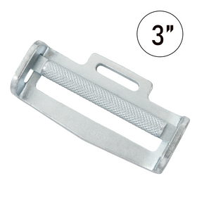Roller Tie Down Adjuster - Zinc Plated (1.75", 3") - Racing, Rodeo, Trailer - 0