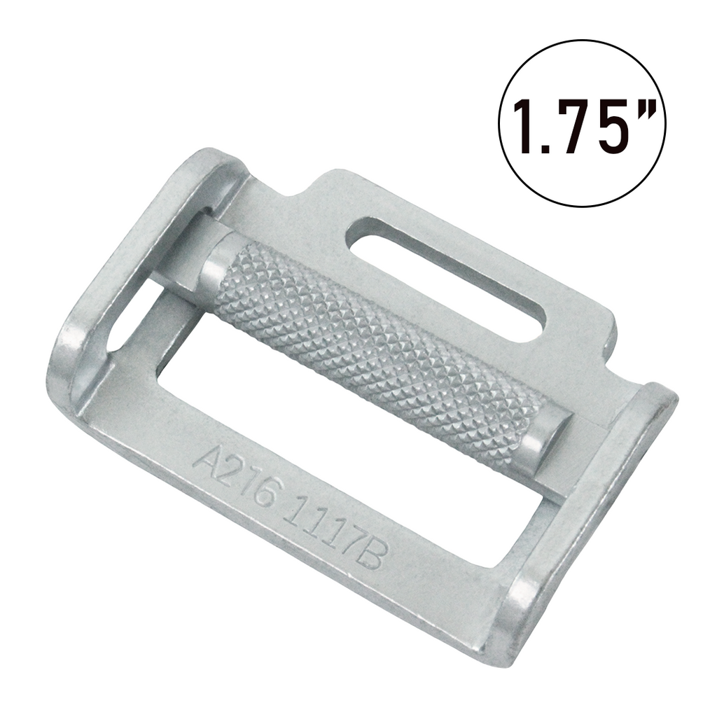 Roller Tie Down Adjuster - Zinc Plated (1.75", 3") - Racing, Rodeo, Trailer