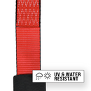 Heavy Duty Pro Red Lasso Straps - 10,000 lbs. Break Strength-6