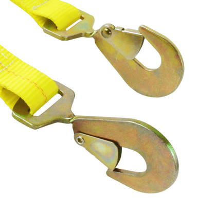 Boxer 2" Ratchet Strap with Wide Handle and Twist Snap Hooks - 10,000 lbs Load Capacity