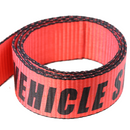 Boxer ProLink Axle Precision 2" x 6' V-Bridle Tow Straps with Snap Hooks & Advanced Tie-Back System Tire Holder in Rouge-5