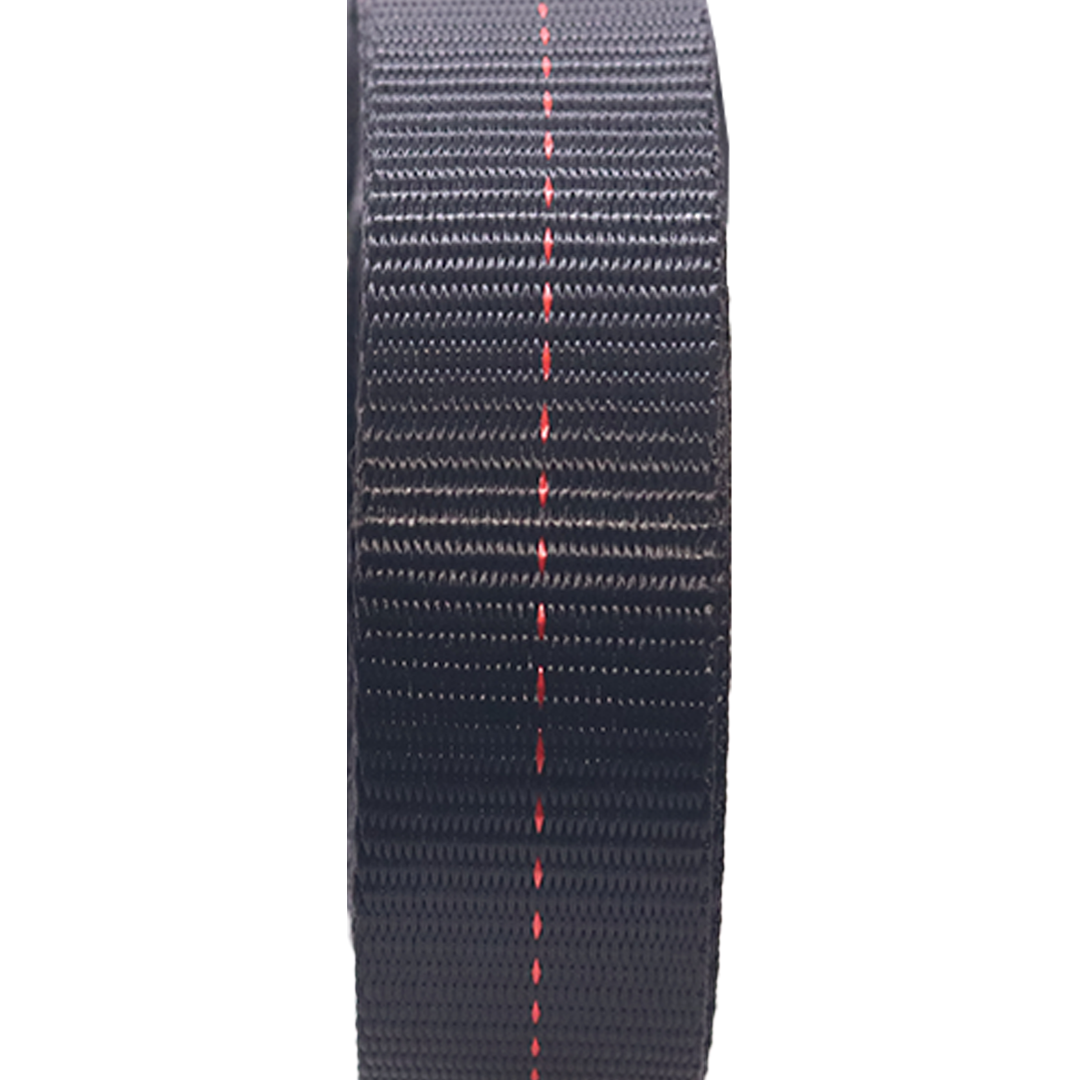 Boxer PolyPro 1.5" x 5,500lb Black Polyester Webbing Roll