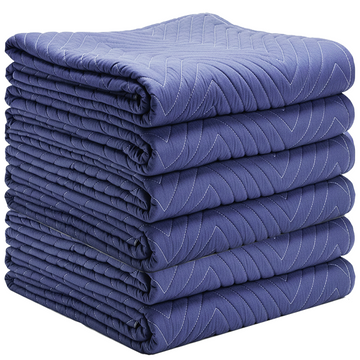 Pro-Shield Heavy-Duty Moving Blanket: 72" x 80" Professional Grade Furniture & Floor Protection Pad
