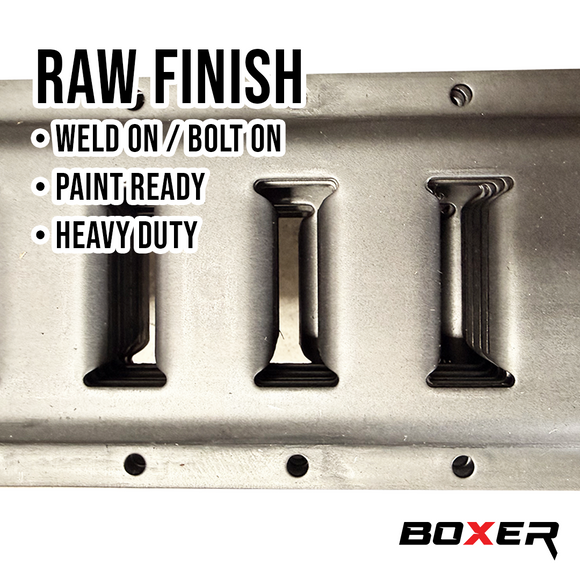 18ft Raw Finish E-Track – Heavy Duty Horizontal Tie-Down Rail (2,000 lbs Rating)