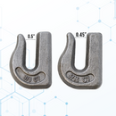 Heavy-Duty 3/8" Forged Clevis Grab Hook - Secure Cargo on Flatbed Trucks & Trailers-4