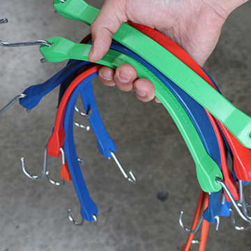 Boxer ColorCode Green 10" Tarp Strap Set of 10: Organize with Ease, Secure with Confidence - 0