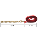 Boxer 8-Point Roll Back Vehicle Tie-Down Kit with G70 Chain Extensions - Set of 4-7