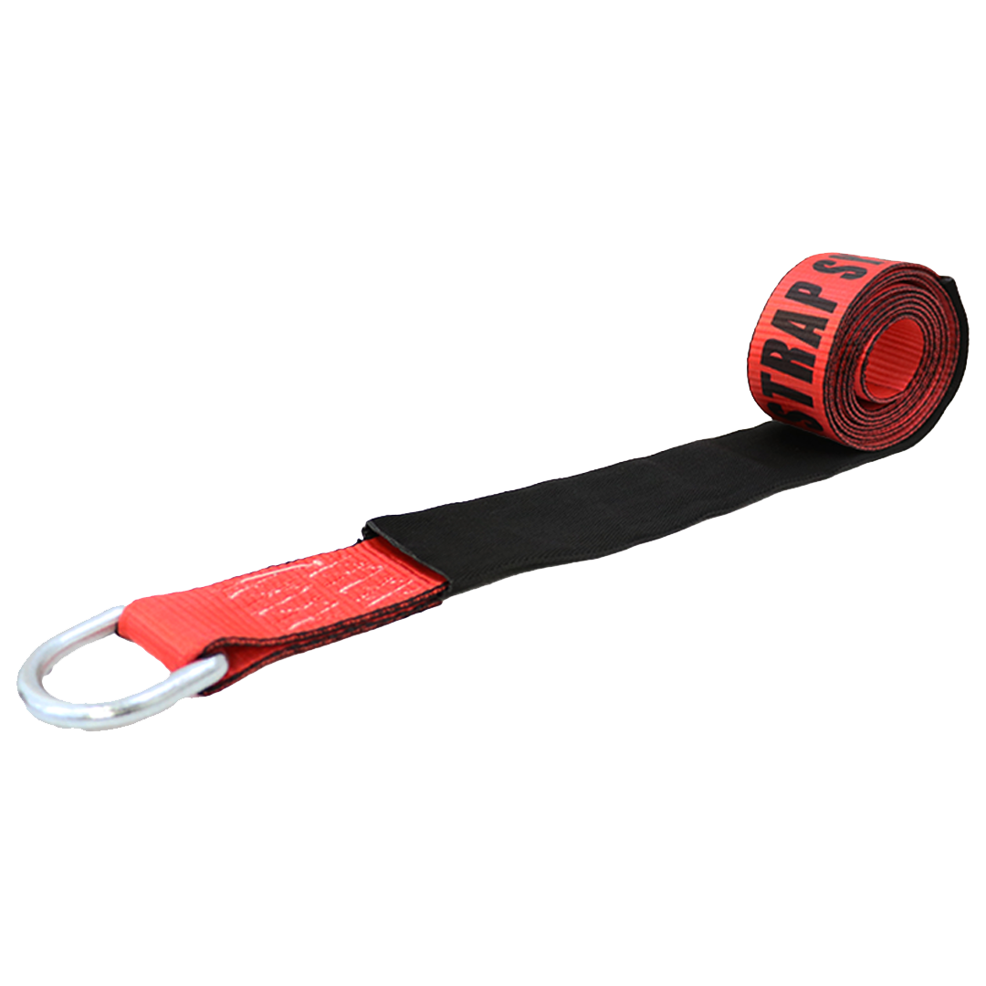 Heavy Duty Pro Red Lasso Straps - 10,000 lbs. Break Strength