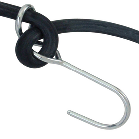 Rubber Rope Hooks - Set of 20: Compatible with 3/8" and 7/16" Rubber Cords for Custom Tie-Down Solutions - 0