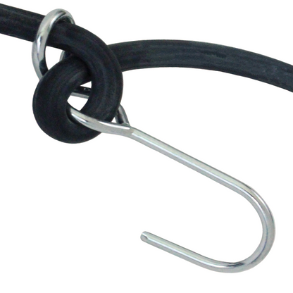 Set of 20 Rubber Rope Hooks: Compatible with 3/8 and 7/16 Rubber